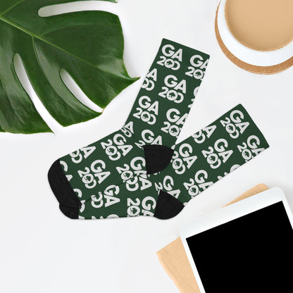 Recycled Poly-blend Patterned Socks