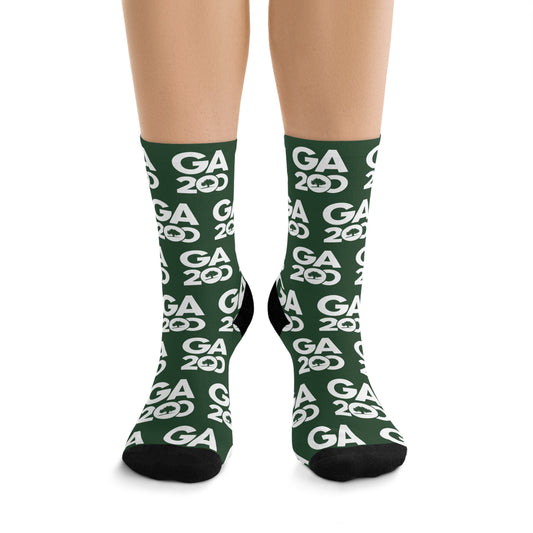 Recycled Poly-blend Patterned Socks