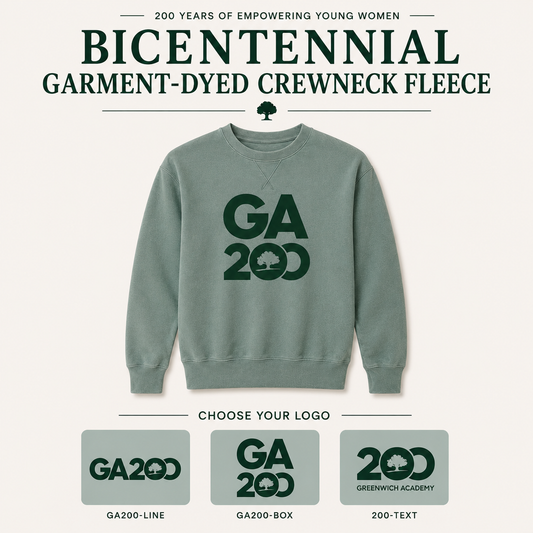 Unisex Bicentennial Garment-Dyed Crew Sweatshirt