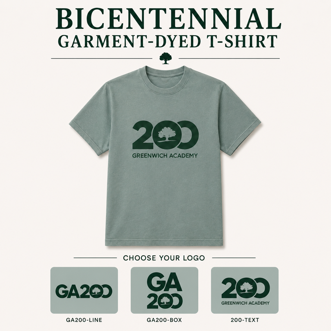 Unisex Bicentennial Garment-Dyed T-shirt
